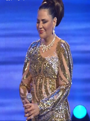 قصة فستان المليون دولار للفنانة أحلام 